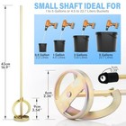 Paint Mixer For Drill 1-5 Gallon Bucket Paint Stirrer For Drill