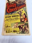 1951 The Lost Continent Original 14x36    Insert Movie Poster Cult Sci Fi Horror