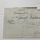 Antique United States Apollo Savings Bank Apollo Pa 1899 Bank Slips - Lot Of 3