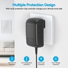 Home Wall Adapter Ac Power Supply 5v Dc 2 5a 3 5mm 1 3mm Class 2 Transformer