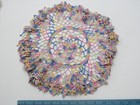 Vintage Hand Crochet Doilies Lot Lace Multi-color Tableclotch Runner