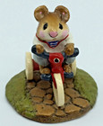 Wee Forest Folk Wff M-101  mousey s Tricycle   red Tricycle  With Wff Box