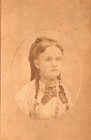 Vintage 1880 s Rooming House Little Girl Photo Victorian Trade Card Dayton  Oh 