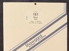 Showgard Stamp Black Mounts Size 181 Free Usa Shipping 264 Mm By 181 Mm 5 Strips