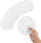 15 Pack Paint Tray Palettes For Kids  Plastic White Palettes For Students  Paint