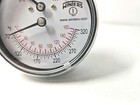 Winters Ttd401 Steel Dual Scale Thermometer With 2 5  Dial 0-75 Psi 70-320   f
