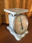 Vintage 1950   s American Family 30 Lb Baby Nursery Scale Bear Elephant Blocks
