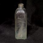 Antique  the Champion Company  Embalming Fluid Bottle Springfield Ohio Leaside
