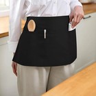 Waist Aprons 3 Pockets Waitress Server Waiter Apron For Women Men