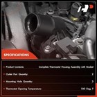 Coolant Thermostat And Housing Assembly Compatible With Toyota   Lexus - 2011