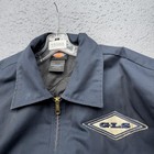 Dickies Jacket Mens Xl Navy Blue Quilted Gls Patch Eisenhower Insulated Workwear