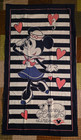Disney Cruise Line Sailor Minnie Mouse Beach Towel 63  X 33  - New