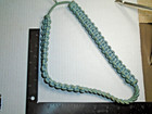 Vintage Original C1950 s Us Army Infantry Interwoven Blue Shoulder Cord