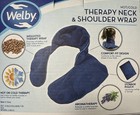 Weighted Hot Cold Therapy Neck Shoulder Wrap Lavender Aromatherapy