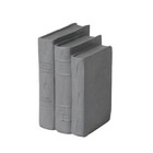 Decorative Books Home Decor Accents - Grey Resin Retro Classical Fake Gray
