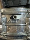 Ludwig Metal Snare Drum 10 Lug 14 5    Black white Badge Vintage Original Case