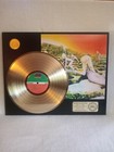 24 Karat Gold Wall Plaque  Led Zepplin  Houses Of The Holly  Plus 2 Jimi Hendrix