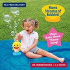 Little Kids Baby Shark No Spill Musical Bubble Machine bubble Toy For Baby  Todd