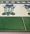 9 England -  Antique Art Nouveau Majolica Tile C1900