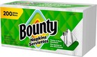 Bounty Paper Napkins  White  200 Count  Packaging May Vary