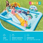 Intex 57161ep Jungle Adventure Inflatable Water Slide Park Kiddie Swimming Pool