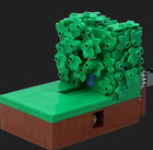 Homer Disappearing Into Bush Meme     227pcs Simpsons Building Block Set Funny Toy