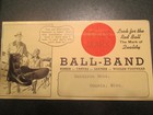 Ball Band Footwear Shoes Dahlgren Onamia Minnesota Mn Advertising Blotter