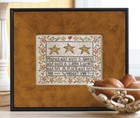 Words To Cross Stitch By Pattern Book   8 Designs  Sampler  Signs  Wall Hangings