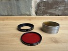 Lot Of 6 Series Vi Kodak   Tiffen Camera Parts - 5 Camera Lens   1 Adapter Ring