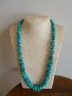 Exceptional Natural Turquoise And Sterling Native American Navajo Style Necklace
