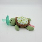 Wubbanub Plush  yummy Avocado Turtle  Pacifier Plush Binkie Holder Baby