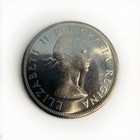 Canada 1958 Silver  1 Dollar Bu Totem Pole Centennial