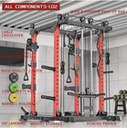 Power Rack At Home Weightlifting Cage - Squat Rack  And Cable Machine All In One
