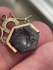 Antique Victorian 10k Rose Gold Carnelian Intaglio Pendant Cool Piece  2 4gr 