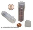Penny cent Square Coin Tubes By Guardhouse  19mm  10 Pack
