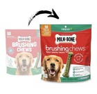 Milk-bone Brushing Chews Fresh Mint Daily Dental Dog Treats Large 24 2oz