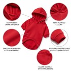 Pet Dog Hoodie Th Dog Face Coat Warm Dog Vest Small Large Puppy Apparel Jacket