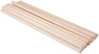 12 Pack Round Wood Dowel Rods 3 8x3 8x12 Inch Balsa Wood Sticks   3 8 Inch Natura
