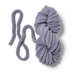 Large Knit Blanket Craft Kit  gray - Mondo Llama