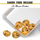 Commercial Quality Baking Sheet Pan Set  Natural Aluminum 18x13in 