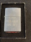 Vintage Zippo Lighter - U s  Navy - Chief Petty Officer Cpo With Box