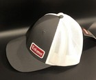 Eskimo Richardson Ice Fishing Gear Hat Fitted S m Mesh Gray White Patch Nwt