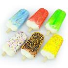Artificial Ice Cream Realistic Simulation Imitation Fake Food Popsicle Model    