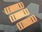 Reproduction Wwii German Early Leather Gas Mask Strap Reinforcement Set Army Ww2
