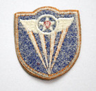 United States Army Air Force 4th Air Force Patch Snow Back No Glow Vtg Wwii