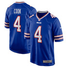 Nwt Men s James Cook Royal Game Player Jersey - All Stitched