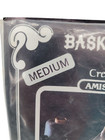 Crooked River Crafts - Amish Egg Basket Kit - Multi Colored Med  6  Diameter