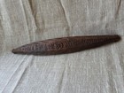 Antique Png Papua New Guinea Crocodile Headrest Carved Wood Carving Sepik Tiki
