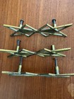 Vintage Brass Atomic Mcm Drawer Pulls  3   Handles Mid Century Modern