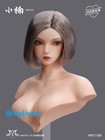 Ymtoys Ymt116b 1 6female Silver Short Hair Beauty Girl Head Sculpt For 12 figure